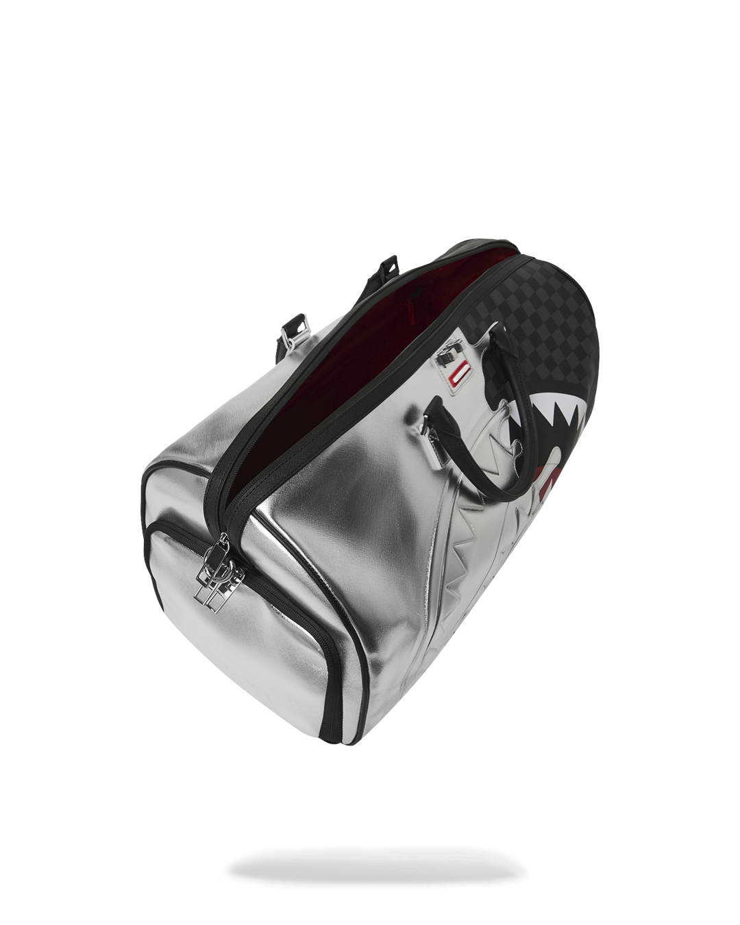 SPRAYGROUND® DUFFLE SILVER SIDE DRIP DUFFLE