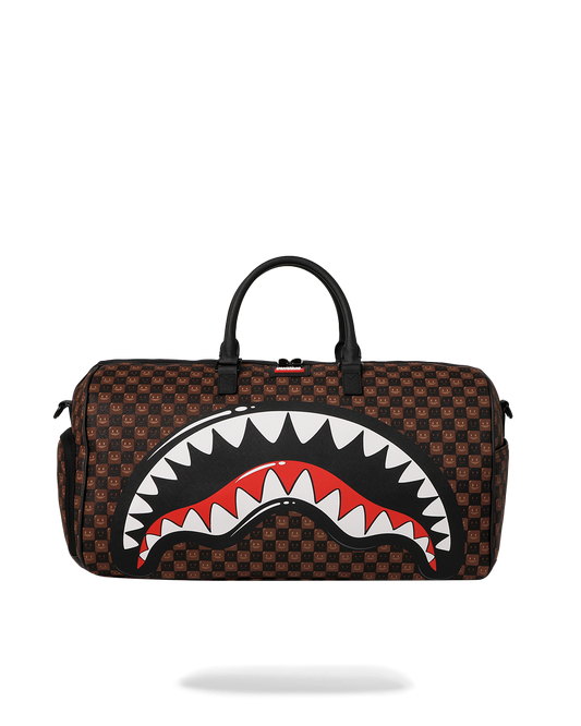 SPRAYGROUND® DUFFLE SHARKS IN PARIS GRIN & GRIND DUFFLE