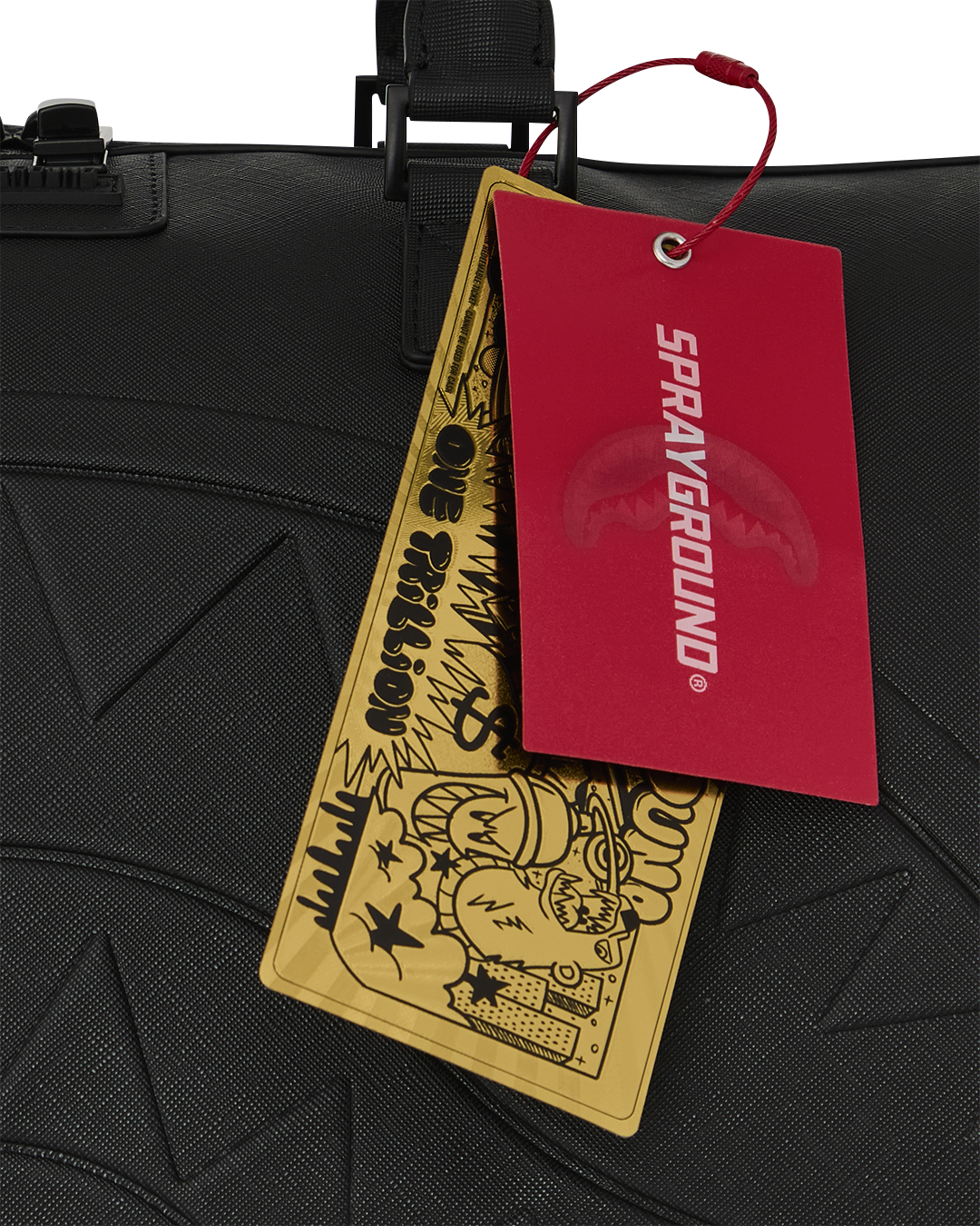 SPRAYGROUND® DUFFLE THE GOLDEN FANG SHARK DUFFLE