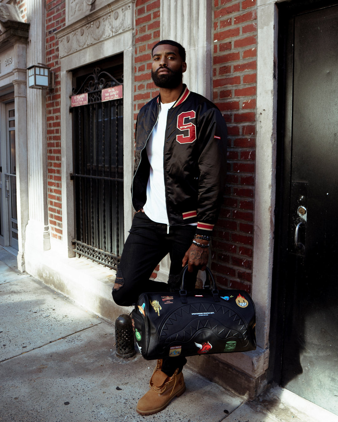 SPRAYGROUND® DUFFLE CARGO PATCHES DUFFLE