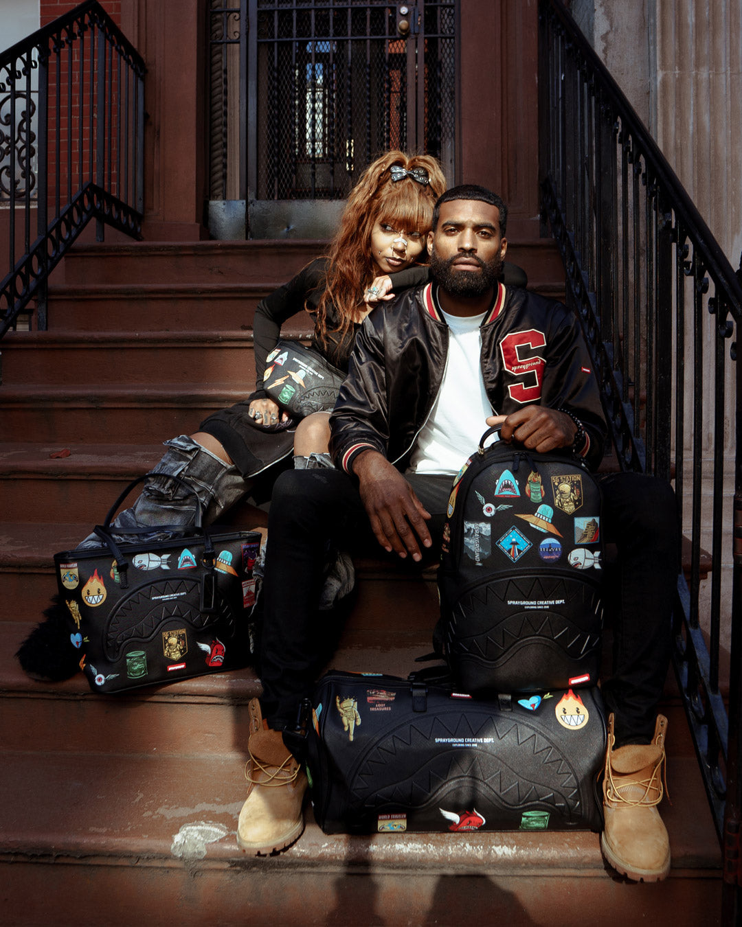SPRAYGROUND® TOTE CARGO PATCHES TOTE
