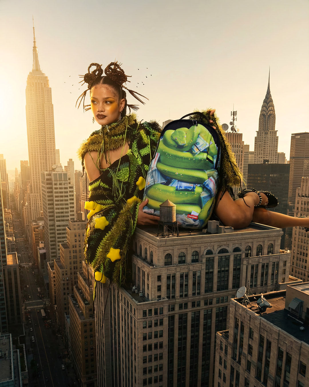 SPRAYGROUND® BACKPACK SNAKE EYES BACKPACK