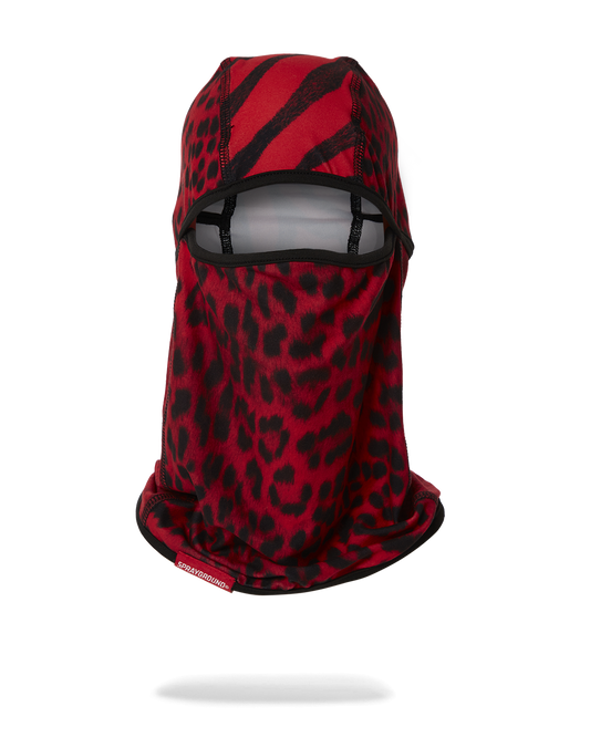 SPRAYGROUND® SKI MASK ANIMAL PRINT PARTY SKI MASK