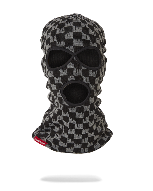 SPRAYGROUND® SKI MASK CHECKERED DRIP SKI MASK