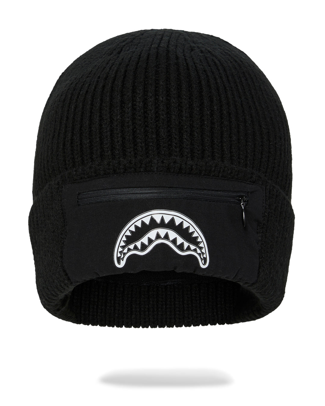SPRAYGROUND® HAT BLACK POCKET BEANIE