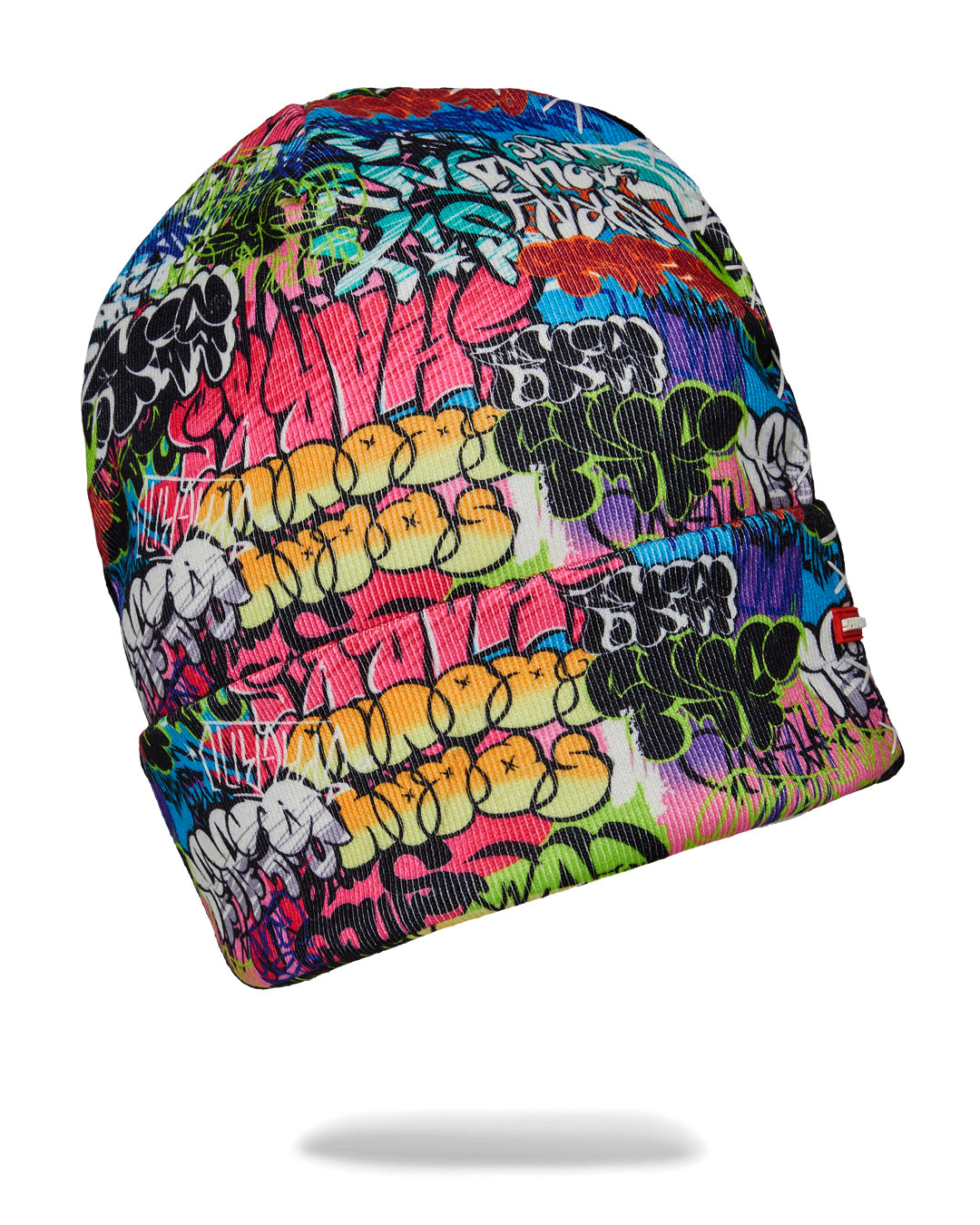 SPRAYGROUND® HAT SPLIT KNIT GRAFF BEANIE