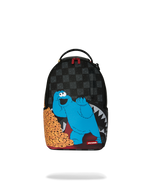 SPRAYGROUND® BACKPACK SESAME STREET COOKIE MONSTER STACK EM HIGH MINI DLX BACKPACK