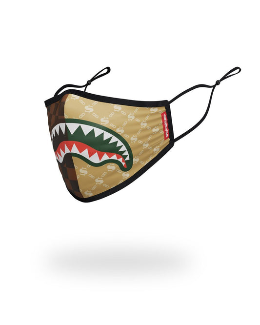 SPRAYGROUND® FASHION MASK KIDS FORM FITTING MASK: PARIS VS MILAN