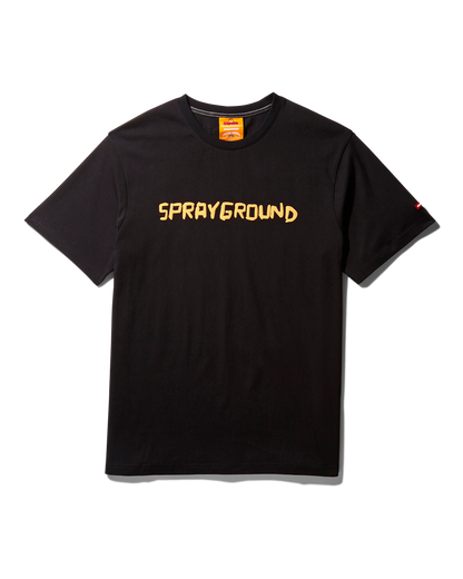 SPRAYGROUND® APPAREL GARFIELD GRAPHIC T-SHIRT (BLACK)