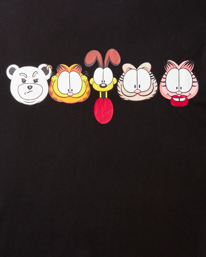 SPRAYGROUND® APPAREL GARFIELD GRAPHIC T-SHIRT (BLACK)