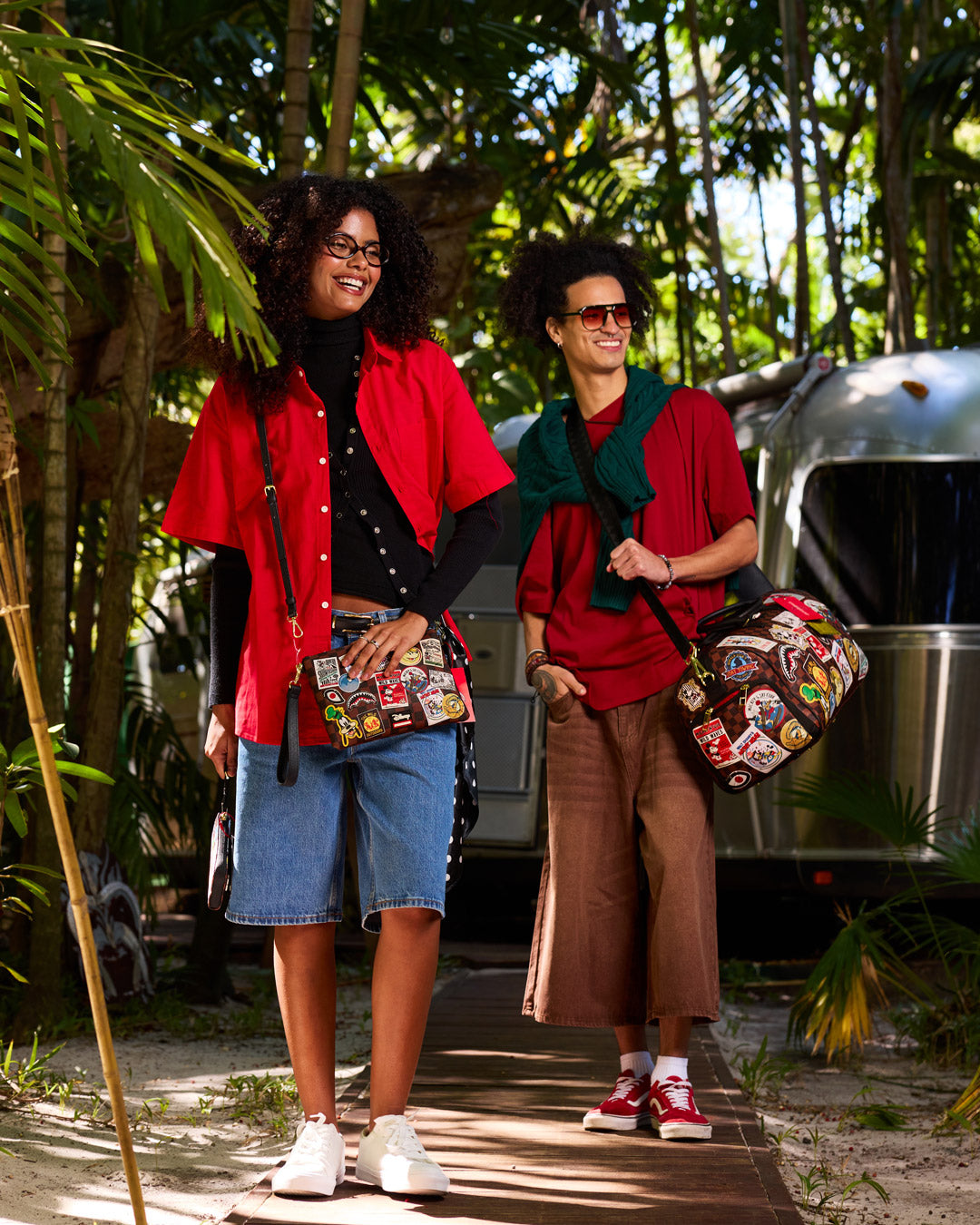 SPRAYGROUND® DUFFLE MICKEY MOUSE GLOBAL MOGUL DUFFLE