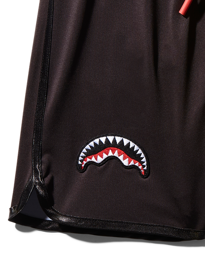 SPRAYGROUND® SWIM KIDS JAPAN WAVE SWIM TRUNKS (BLACK)