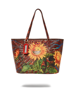 SPRAYGROUND® TOTE SUNFLOWER GRIN RON ENGLISH COLLAB TOTE