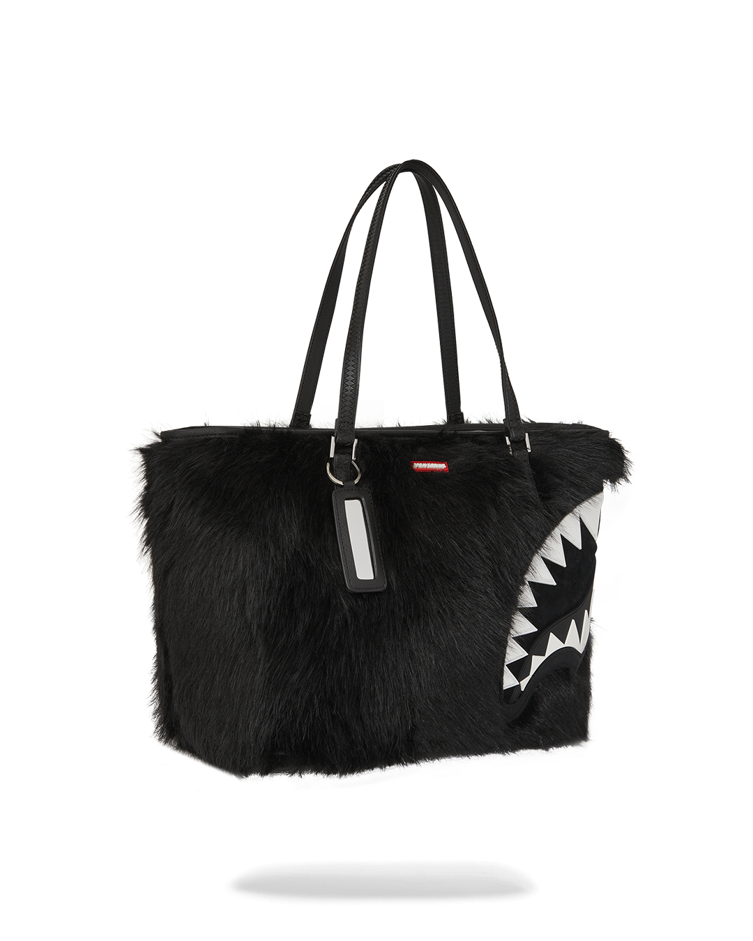 SPRAYGROUND® TOTE FUR CRAY BLACK TOTE