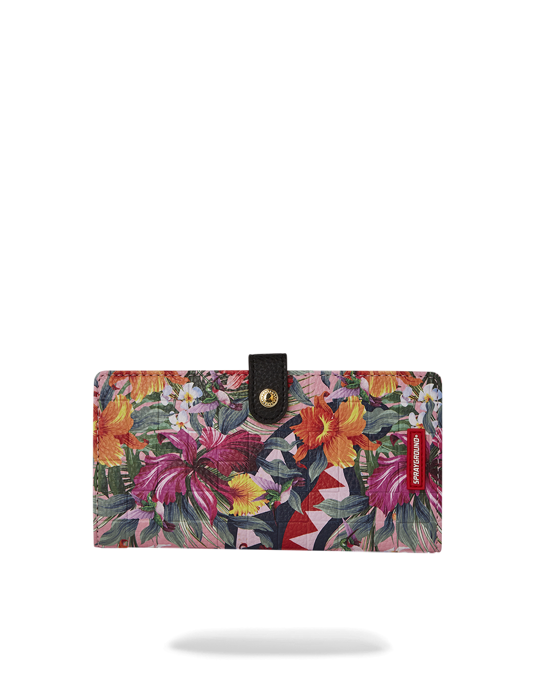SPRAYGROUND® WALLET HUMMINGBIRD SHARK PRECISION LONG SINGLE-FOLD WALLET