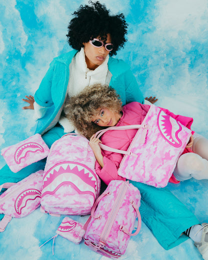 SPRAYGROUND® WALLET PINK CAMO FAUX FUR WALLET