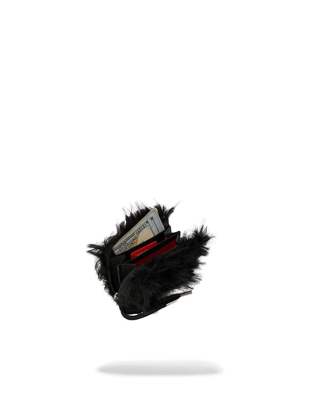 SPRAYGROUND® WALLET FUR CRAY BLACK WALLET