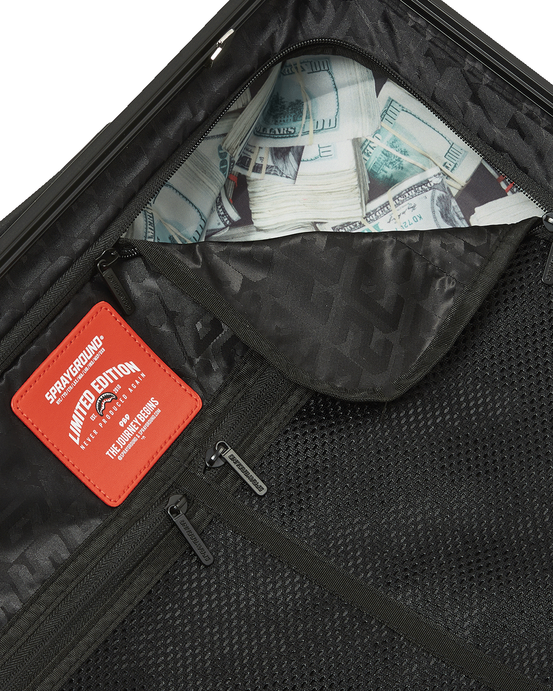 SPRAYGROUND® LUGGAGE THE HIDEOUT HARD SHELL CARRY-ON LUGGAGE