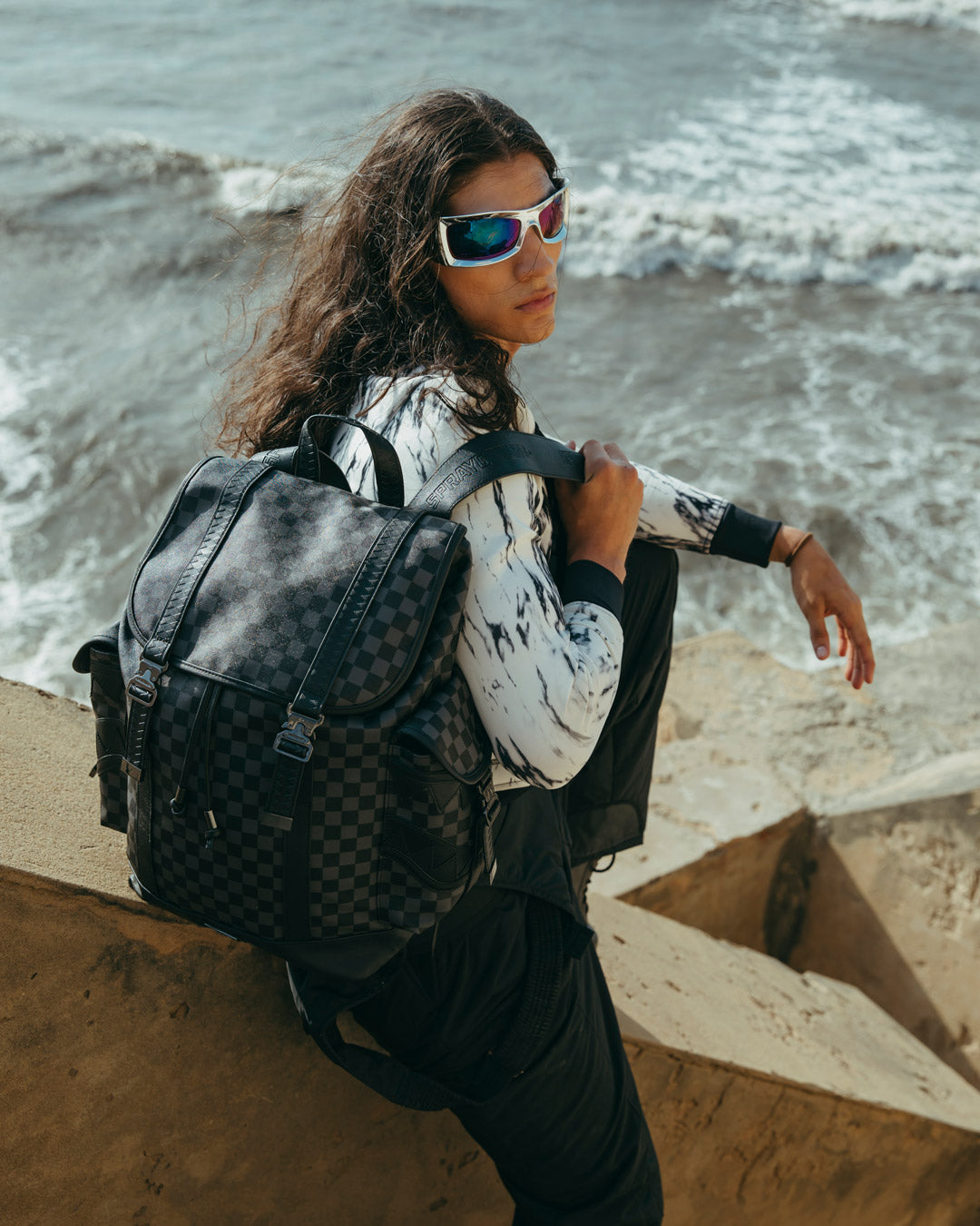 SPRAYGROUND® BACKPACK MIDNIGHT CHATEAU MONTE CARLO