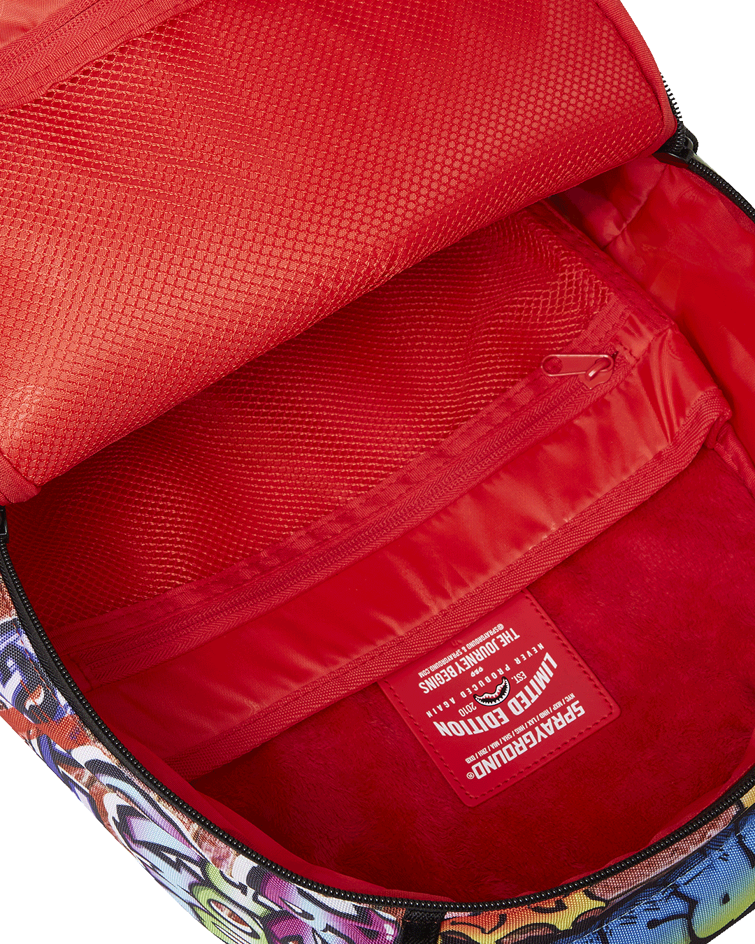 SPRAYGROUND® BACKPACK MONOPOLY GRAFFITI GOLD RUSH DLXR BACKPACK