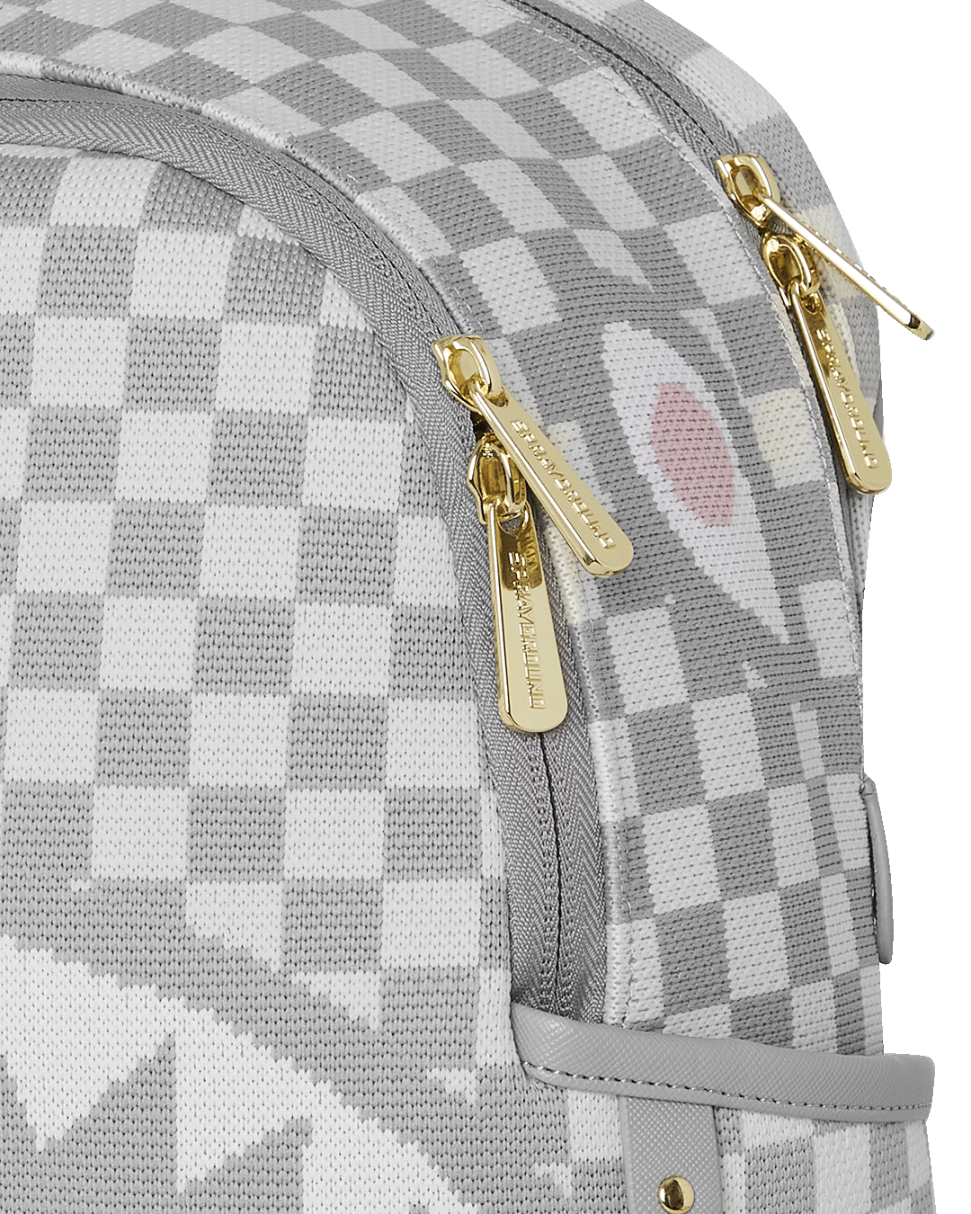 SPRAYGROUND® BACKPACK KNIT SHARKS IN PARIS IN CREAM SAVAGE BACKPACK