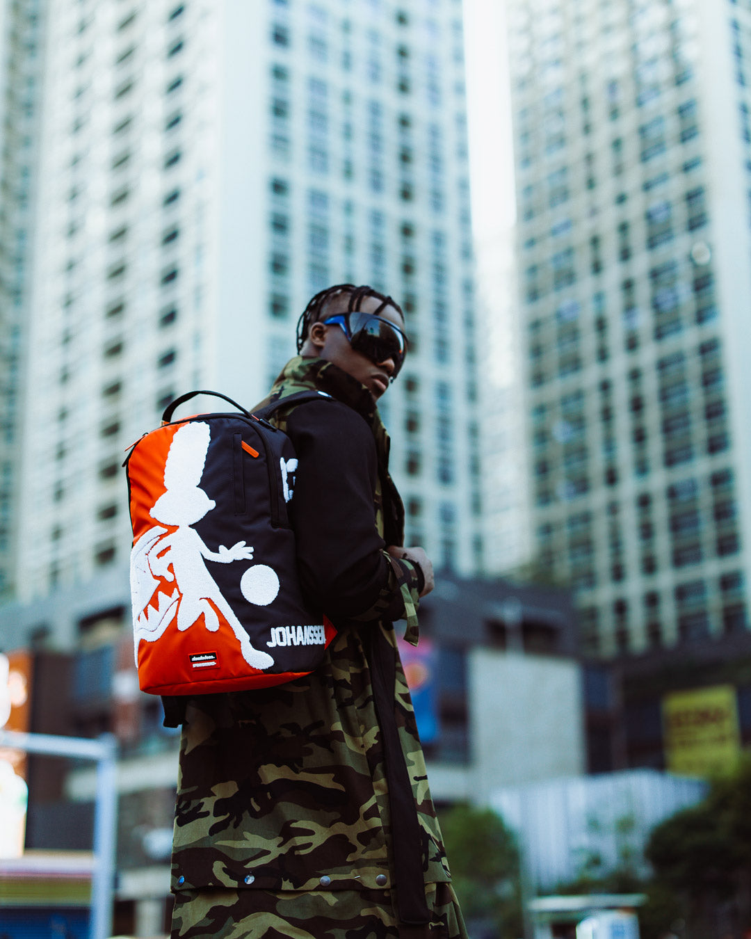 SPRAYGROUND® BACKPACK SPORT JOHANSSEN BACKPACK - HEY ARNOLD COLLAB