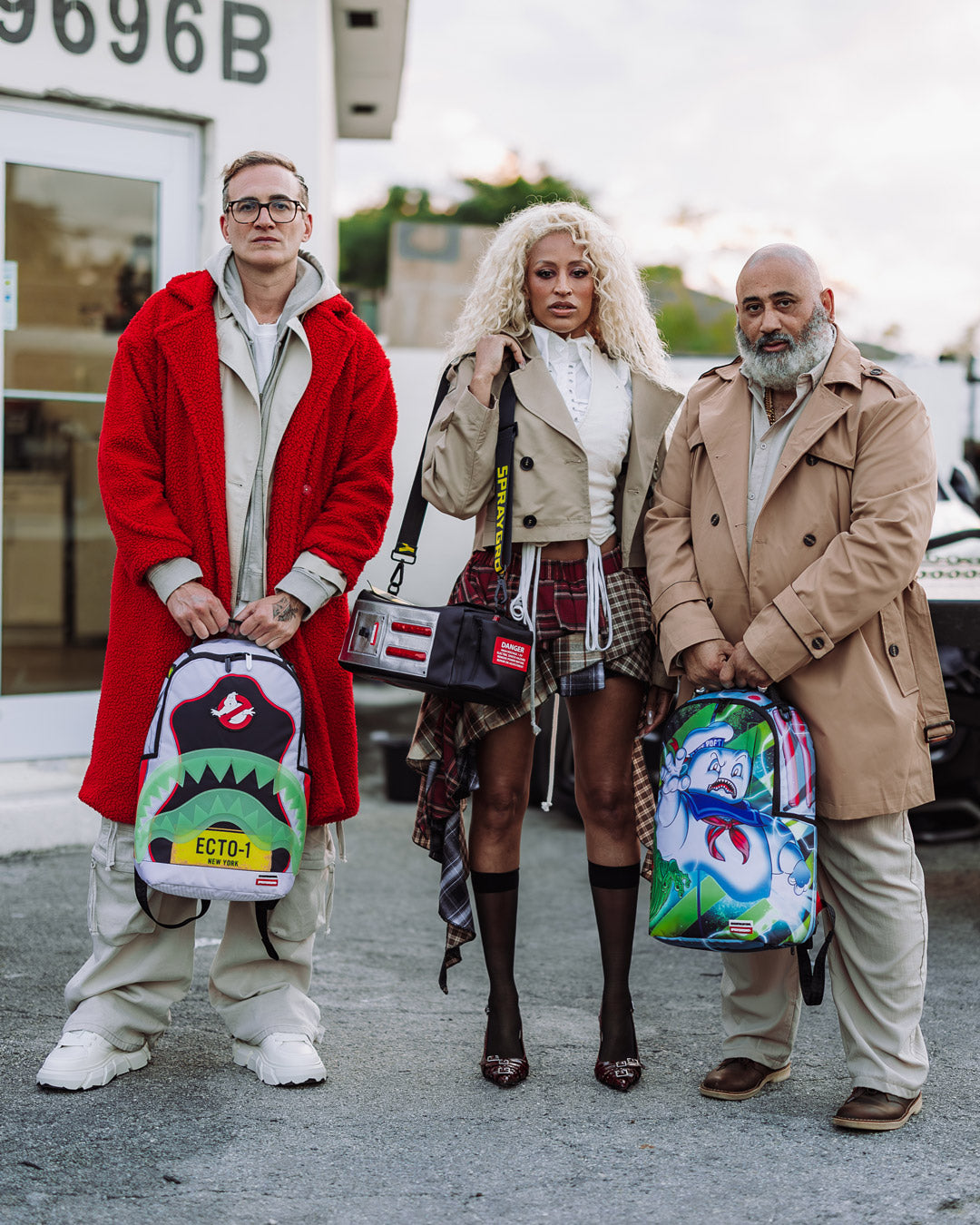 SPRAYGROUND® CROSSBODY GHOSTBUSTERS GHOST CATCHER BAG