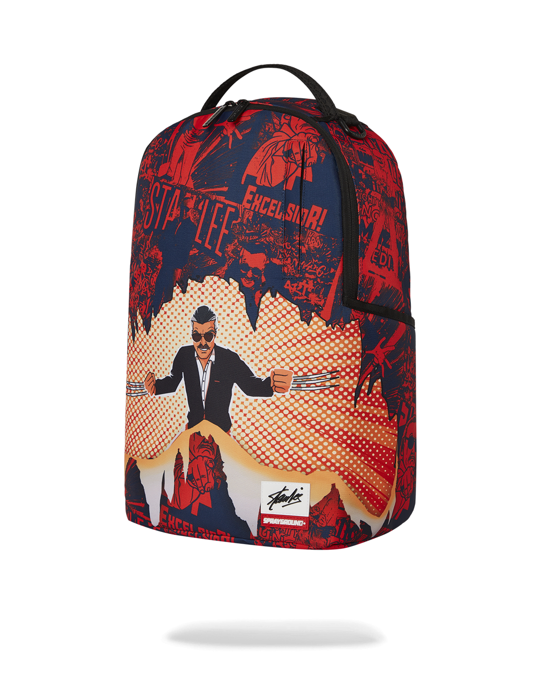 SPRAYGROUND® BACKPACK STAN LEE COLLAB BACKPACK - IF YOU CAN'T FIND A HERO, BE ONE