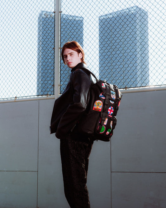 SPRAYGROUND® BACKPACK GLOBAL MOGUL BILLIONAIRE HILLS BACKPACK