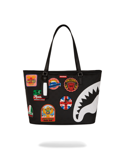 SPRAYGROUND® TOTE GLOBAL MOGUL BILLIONAIRE TOTE