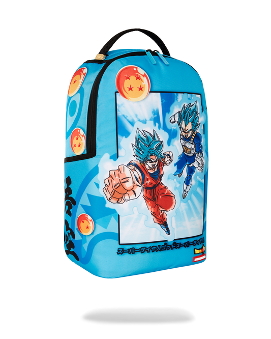 SPRAYGROUND® BACKPACK SUPER SAIYAN BLUE GOKU AND VEGETA