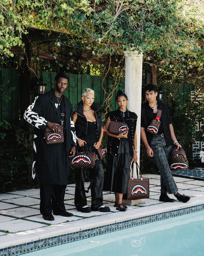 SPRAYGROUND® DUFFLE SAWTOOTH SHARKS IN PARIS MINI DUFFLE