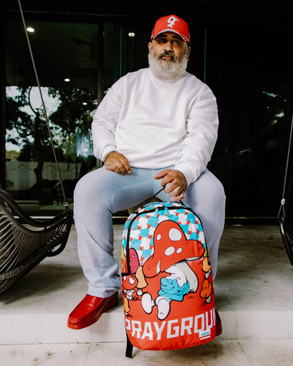 SPRAYGROUND® BACKPACK SMURF CHILLING SPRAYGROUND DLXR BACKPACK