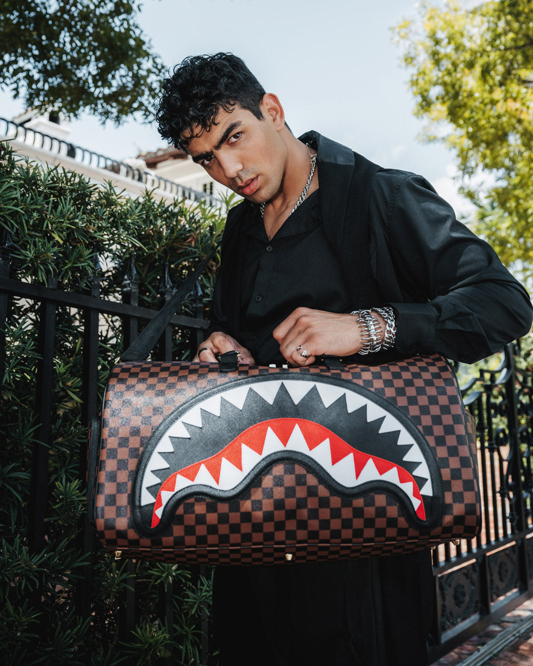 SPRAYGROUND® DUFFLE SAWTOOTH SHARKS IN PARIS DUFFLE