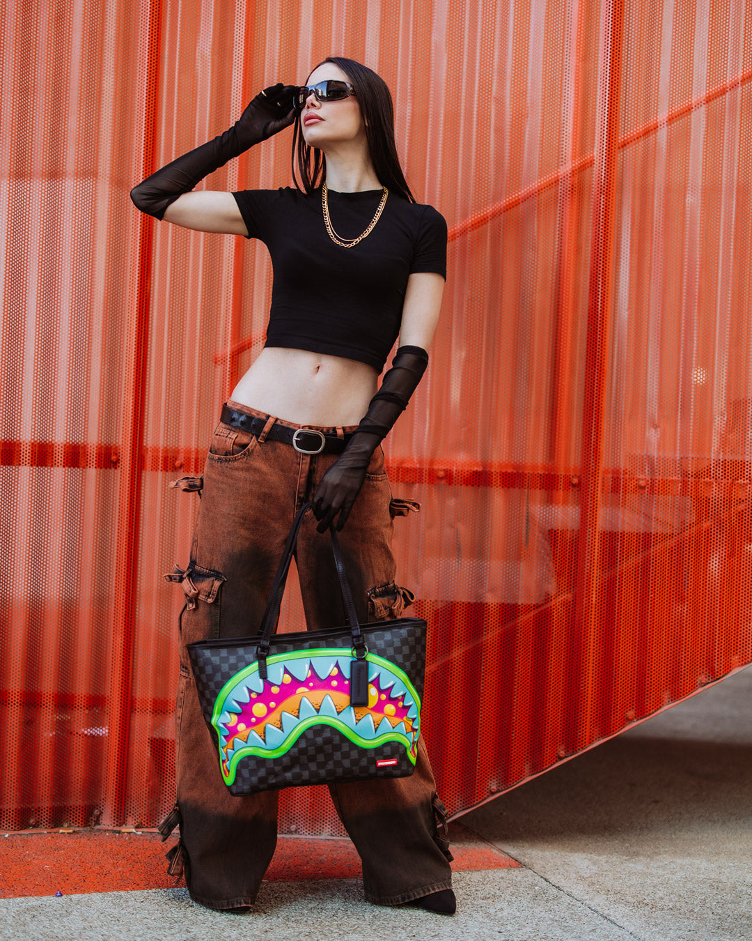SPRAYGROUND® TOTE SLIME TAKEOVER TOTE
