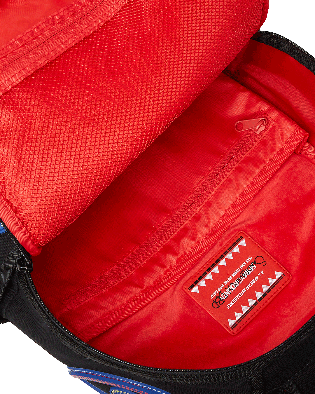 SPRAYGROUND® BACKPACK A.I. AFRICAN INTELLIGENCE BORN AND RAISED BACKPACK - SANDFLOWER COLLAB