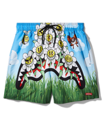 SPRAYGROUND® SWIM CRAZY DAISIES SWIM SHORTS