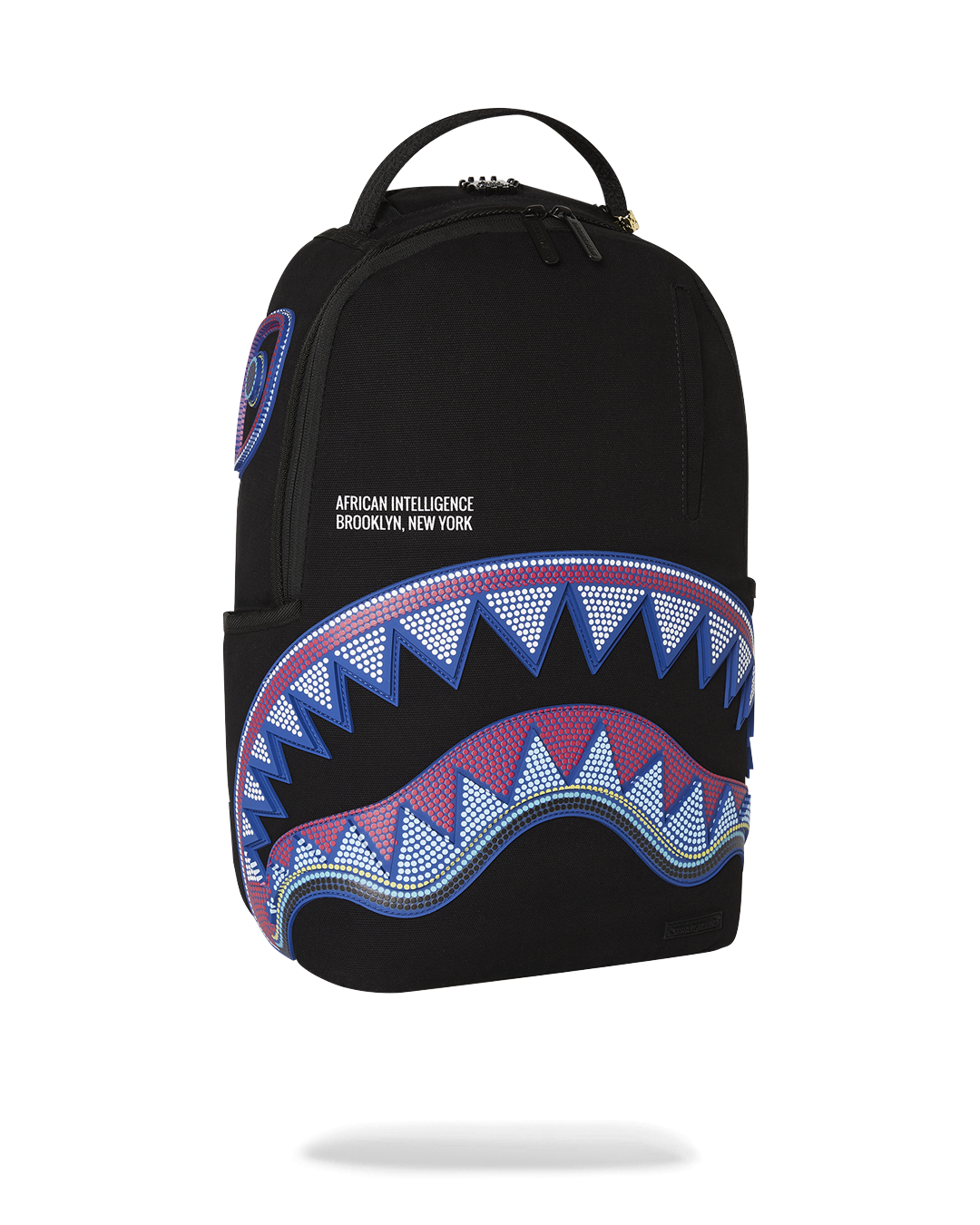 SPRAYGROUND® BACKPACK A.I. AFRICAN INTELLIGENCE BORN AND RAISED BACKPACK - SANDFLOWER COLLAB