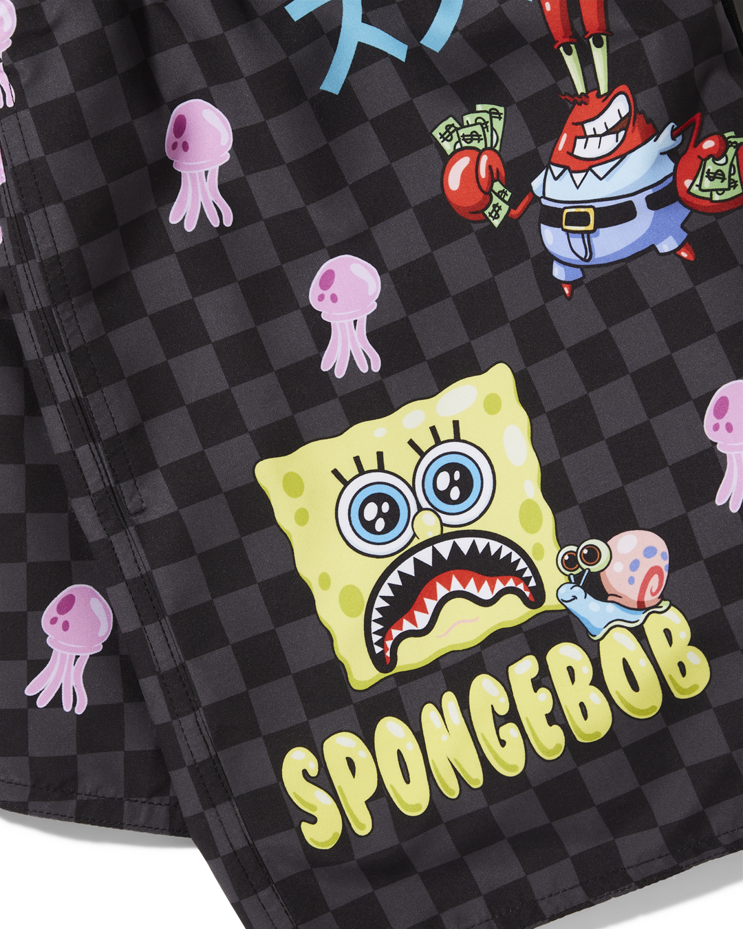 SPRAYGROUND® SWIM SPONGEBOB TOKYO BUBBLE SWIM SHORTS