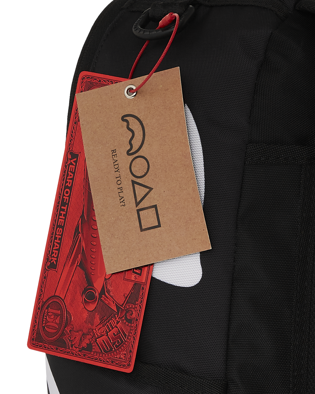 SPRAYGROUND® BACKPACK SQUID GAME LOGO SHARK MOUTH DLXR BACKPACK