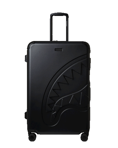 SPRAYGROUND® LUGGAGE PRINTED ZIPPER SHARK FULL-SIZE LUGGAGE