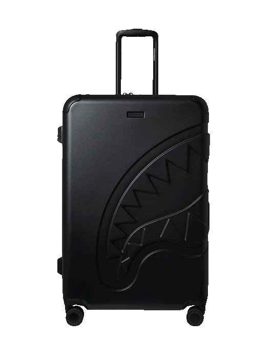 SPRAYGROUND® LUGGAGE PRINTED ZIPPER SHARK FULL-SIZE LUGGAGE