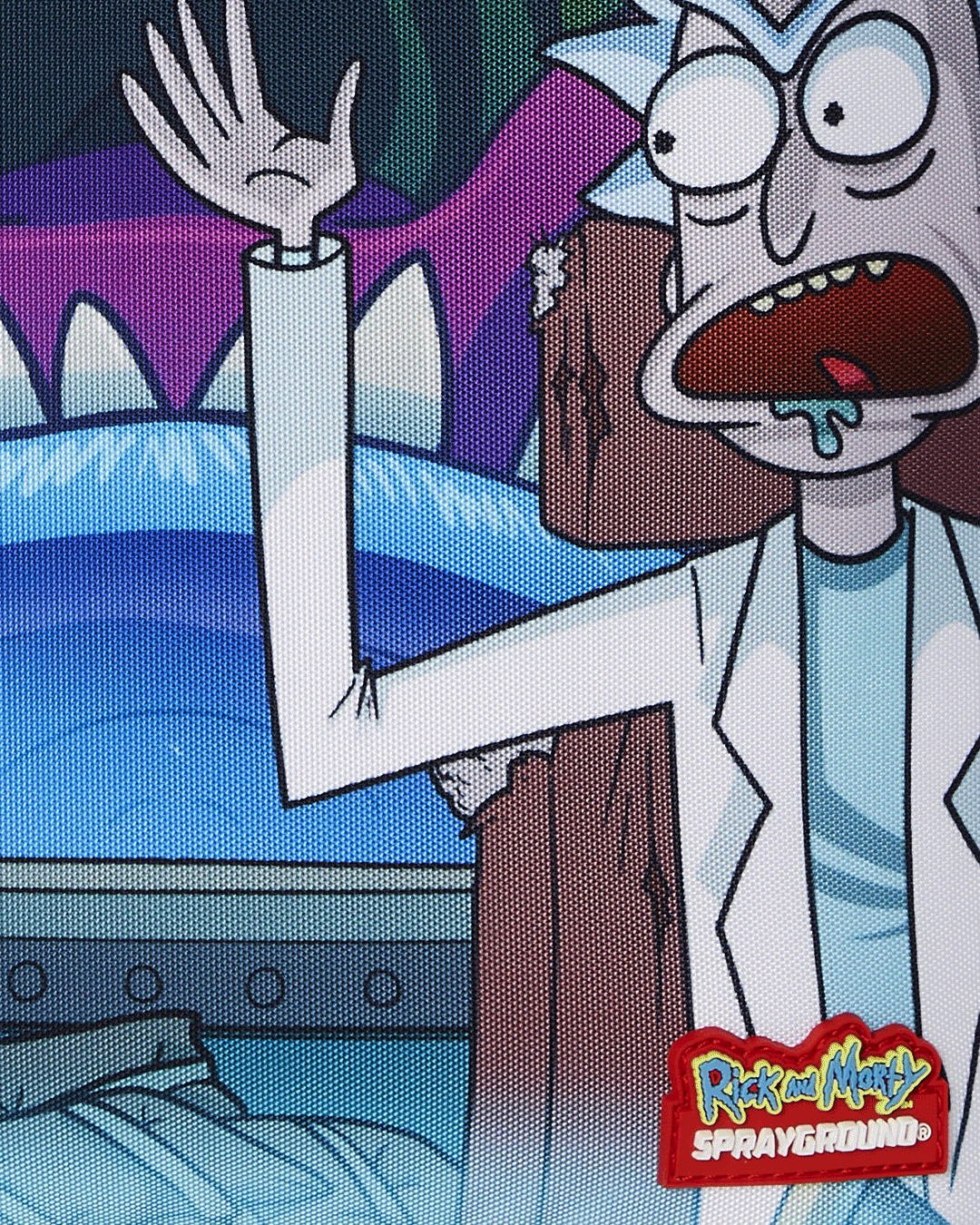 SPRAYGROUND® BACKPACK RICK AND MORTY SPACE CHASE BACKPACK