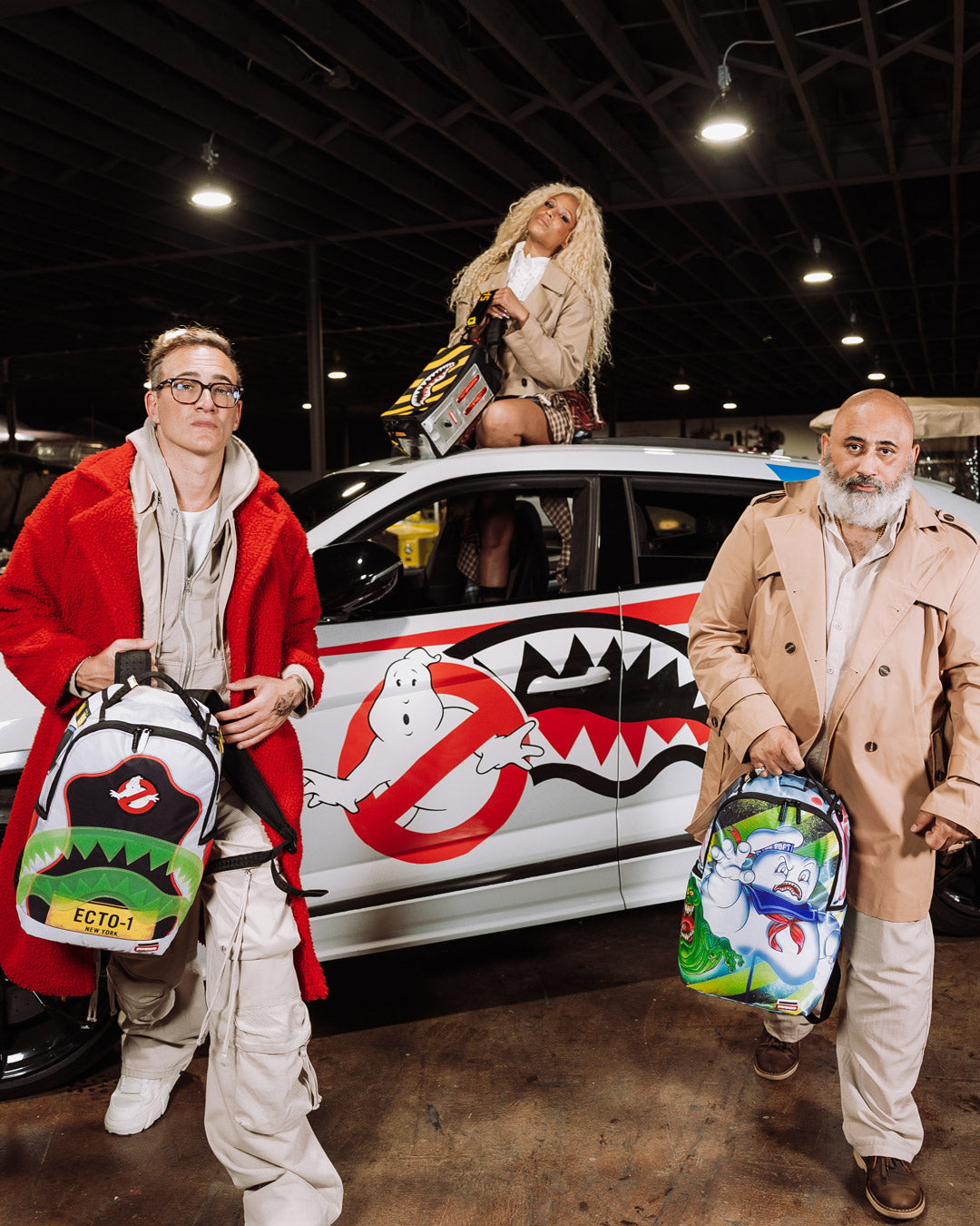SPRAYGROUND® CROSSBODY GHOSTBUSTERS GHOST CATCHER BAG