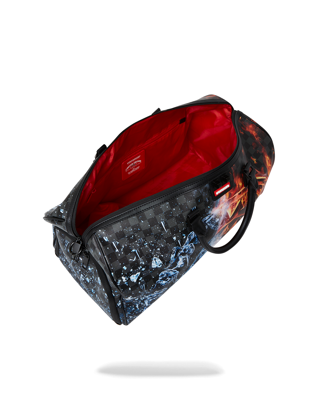 SPRAYGROUND® DUFFLE FIRE & ICE SHARK DUFFLE