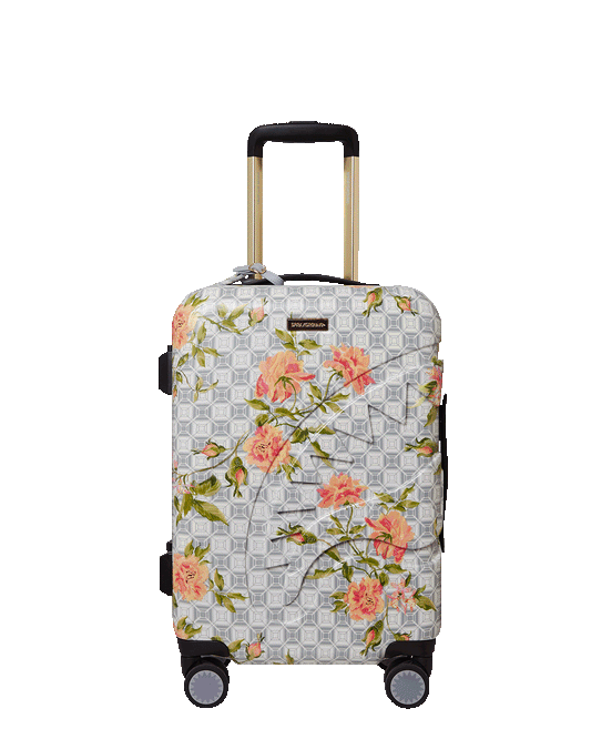 SPRAYGROUND® LUGGAGE A.I. AFRICAN INTELLIGENCE ELEGANT ENERGY CARRY-ON LUGGAGE - SANDFLOWER COLLAB