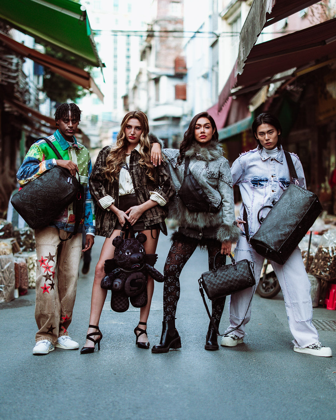 SPRAYGROUND® DUFFLE 3AM CHECK DUFFLE