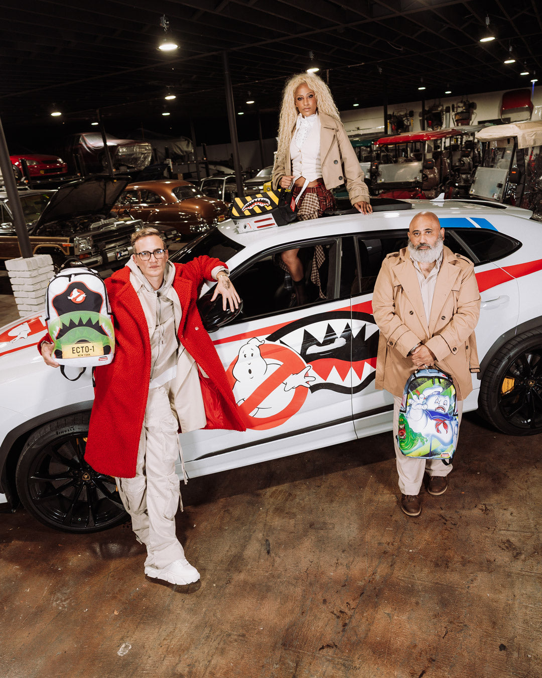 SPRAYGROUND® CROSSBODY GHOSTBUSTERS GHOST CATCHER BAG