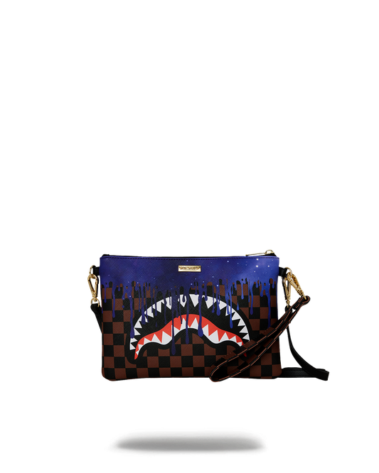 SPRAYGROUND® POUCHETTE LOST IN SPACE DRIP CROSSOVER CLUTCH