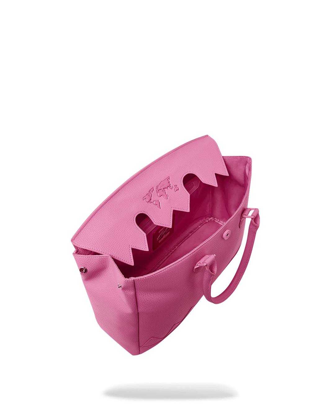 SPRAYGROUND® HANDBAG JAMES GLOBAL PINK SPIRKIN HANDBAG